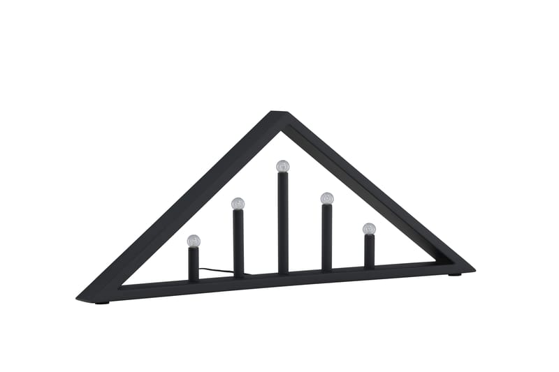 Sankt Adventsljusstake 26 cm Svart - Belysning - Inomhusbelysning & lampor - Fönsterlampor & fönsterbelysning - Fönsterlampa på fot