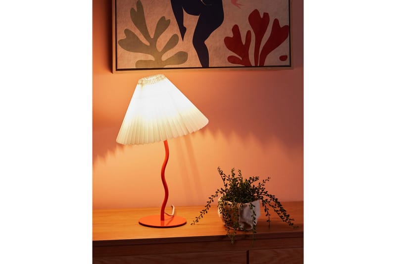 Skiros Bordslampa 48 cm E27 - Orange/Vit - Belysning - Inomhusbelysning & lampor - Fönsterlampor & fönsterbelysning - Fönsterlampa på fot