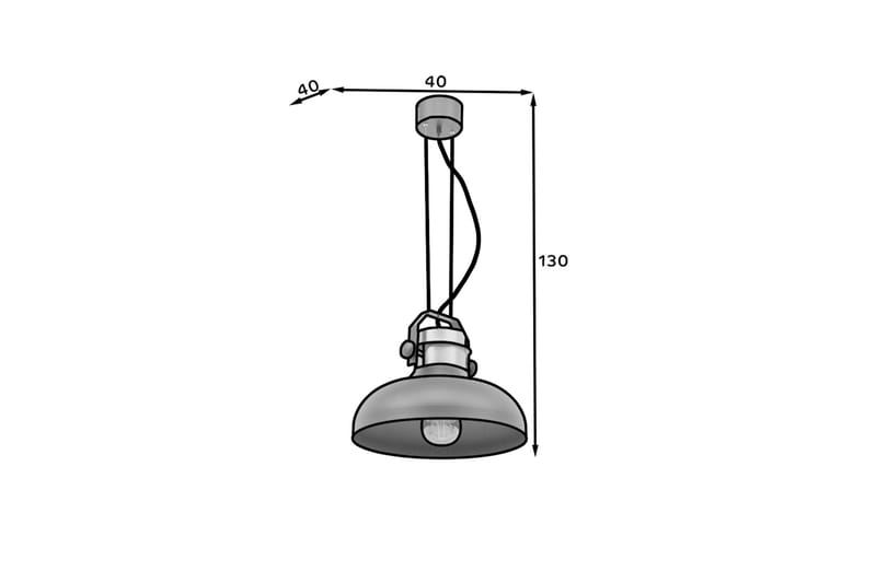 Stealle Pendellampa Rund Svart - Belysning - Inomhusbelysning & lampor - Fönsterlampor & fönsterbelysning - Fönsterlampa hängande