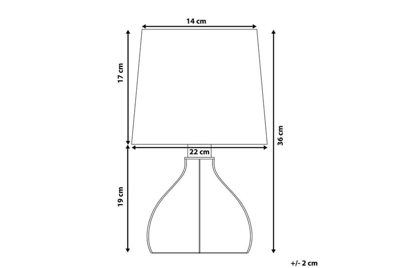 Thasall Bordslampa 36 cm E14 - Natur/Vit - Belysning - Inomhusbelysning & lampor - Fönsterlampor & fönsterbelysning - Fönsterlampa på fot