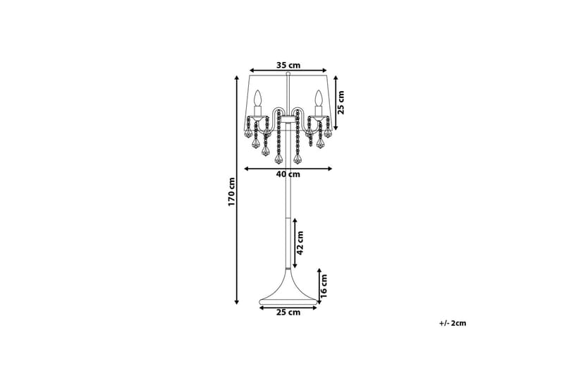 EVANS Golvlampa 170 cm - Belysning - Inomhusbelysning & lampor - Golvlampor & golvbelysning