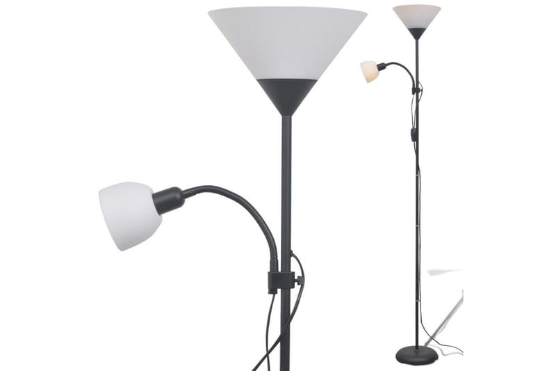 Golvlampa svart - Svart - Sovrumslampa - Golvlampor & golvbelysning