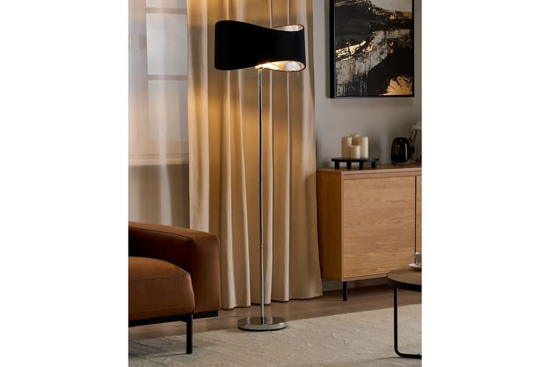 Sancalvo Golvlampa 153 cm - Silver/Svart - Belysning - Inomhusbelysning & lampor - Golvlampor & golvbelysning