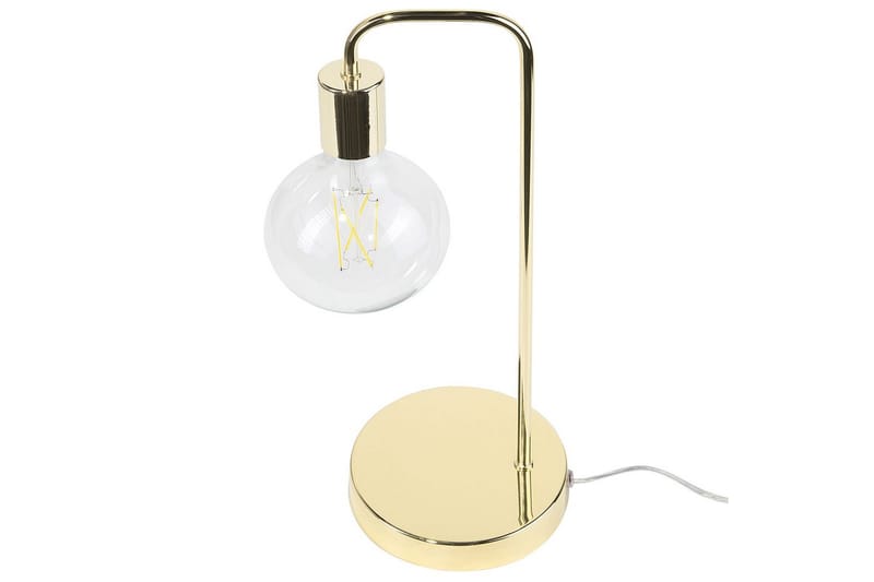 Savenay Bordslampa 48 cm E27 - Guld - Belysning - Inomhusbelysning & lampor - Sänglampa - Sängbordslampa