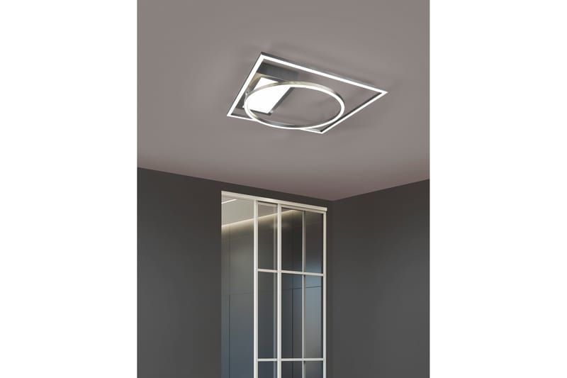 DOWNEY LED Plafond borstad stål - Borstad stål - Belysning - Inomhusbelysning & lampor - Taklampor & takbelysning - Kökslampa & pendellampa