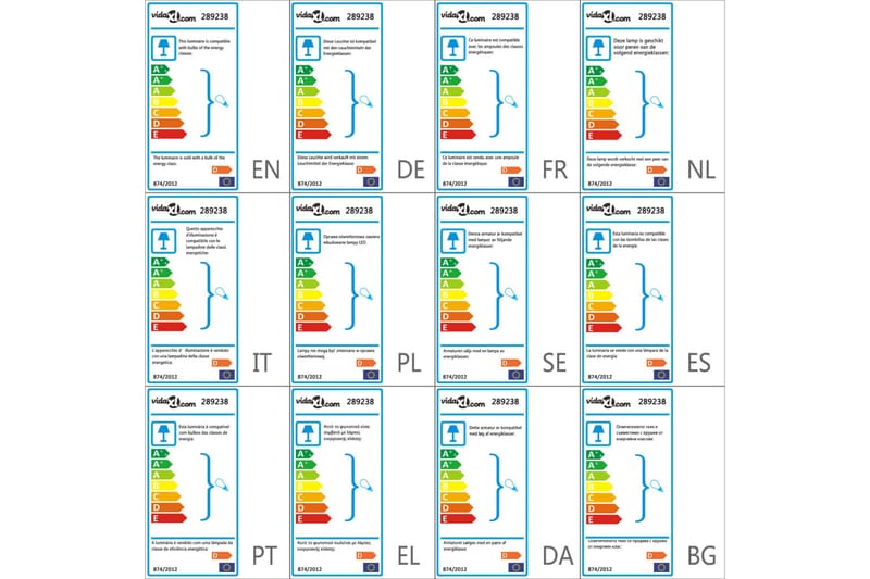 Taklampa med keramikskärmar för 5 E14-lampor vit kon - Vit - Belysning - Inomhusbelysning & lampor - Taklampor & takbelysning - Kökslampa & pendellampa