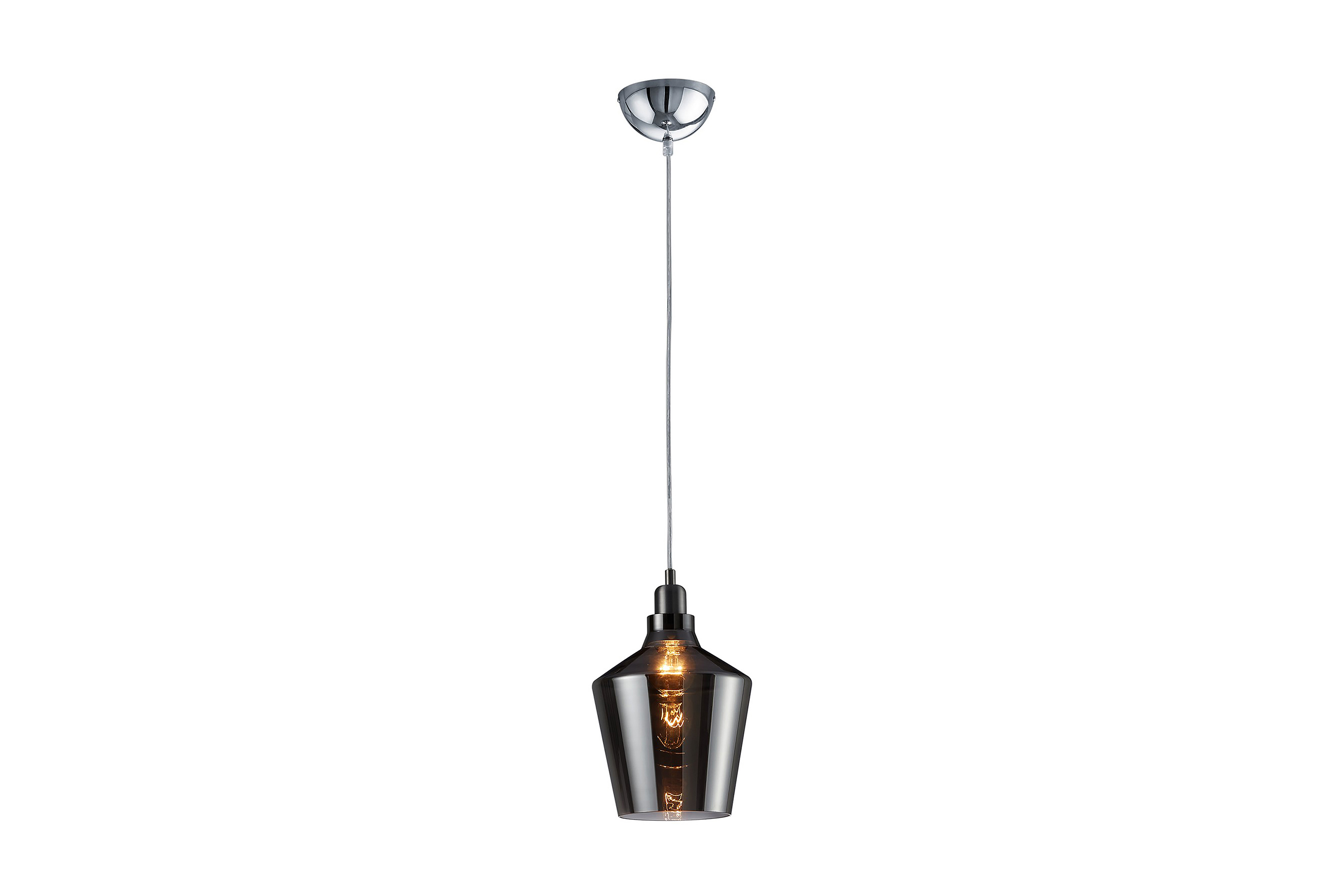 Trio Lighting TRIO CALAIS Taklampa Rökfärgat glas - Kökslampa & pendellampa