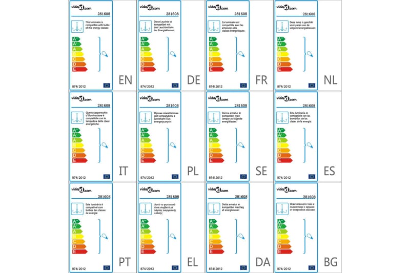 Takkrona med pärlor vit 12xE14-glödlampor - Vit - Belysning - Inomhusbelysning & lampor - Taklampor & takbelysning - Kristallkrona & takkrona