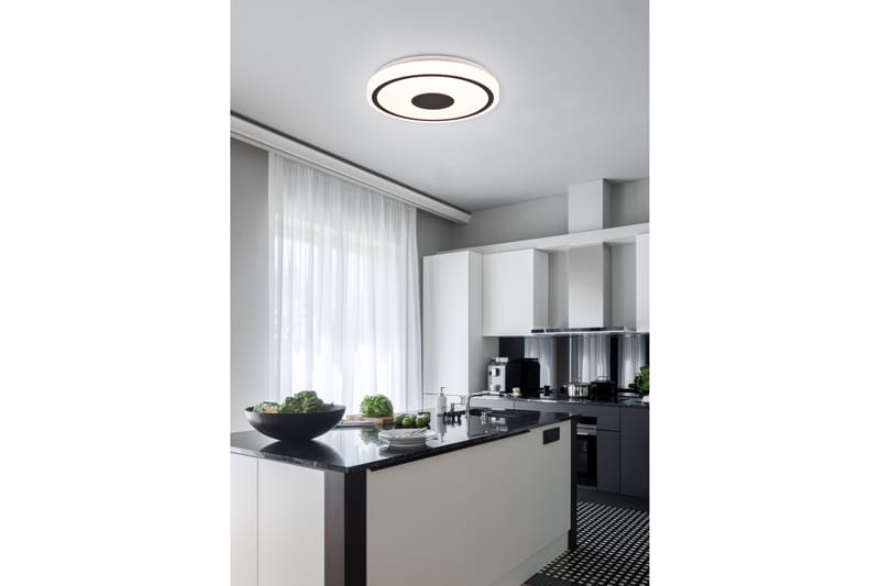 BUNDA LED-Taklampa 34 cm Matt Svart - Matt svart - Belysning - Inomhusbelysning & lampor - Taklampor & takbelysning - Plafond