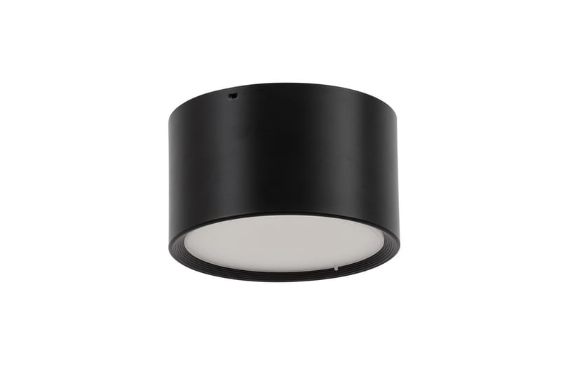 Vallum Plafond Rund Svart - Sovrumslampa - Plafond