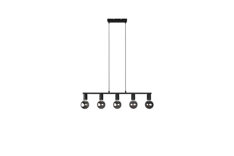 VANNES Taklampa 5L E27 mattsvart - Matt svart - Belysning - Inomhusbelysning & lampor - Taklampor & takbelysning - Kökslampa & pendellampa