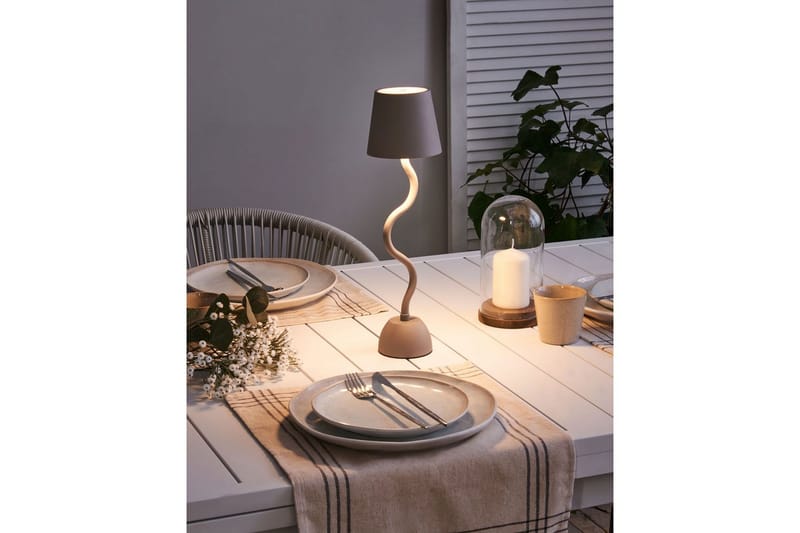 Vougali LED Bordslampa 39 cm - Beige - Belysning - Inomhusbelysning & lampor - Sänglampa - Sängbordslampa