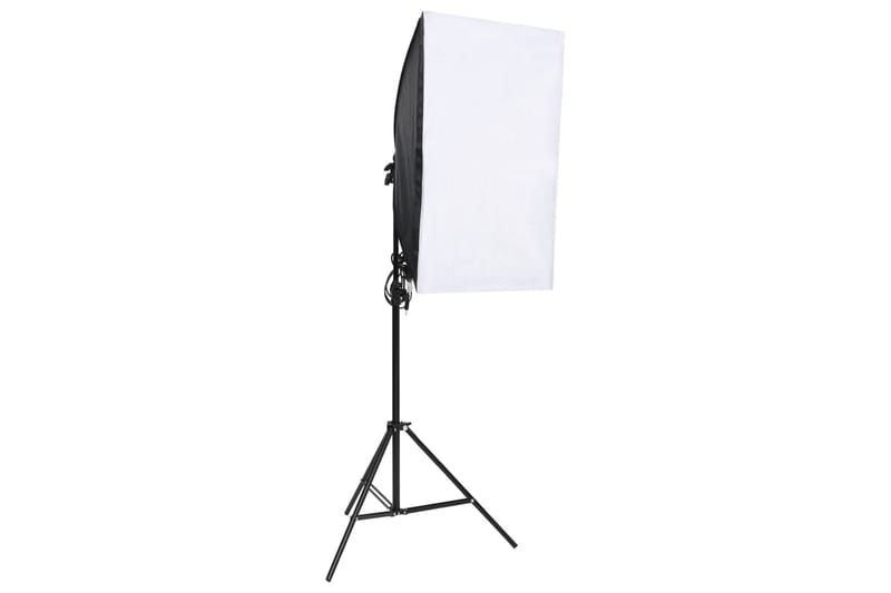 Fotostudio med lampor, bakgrund och reflexskärm - Svart - Belysning - Ljuskällor & glödlampor - Arbetsbelysning - Fotobelysning & studiobelysning