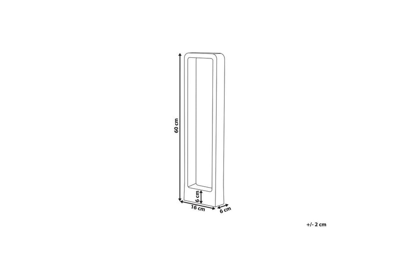 Fosferia LED Pollare 60 cm - Svart - Belysning - Utomhusbelysning - Pollare