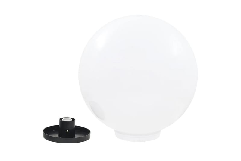 Globlampa LED sfärisk 50 cm PMMA - Vit - Belysning - Utomhusbelysning - Pollare