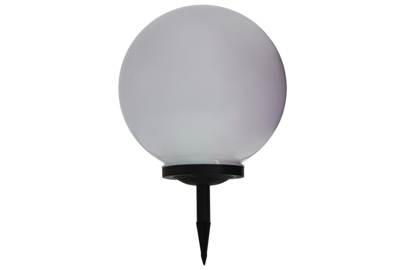 Sollampa LED sfärisk 40 cm RGB - Vit - Belysning - Utomhusbelysning - Solcellslampa & solcellsbelysning