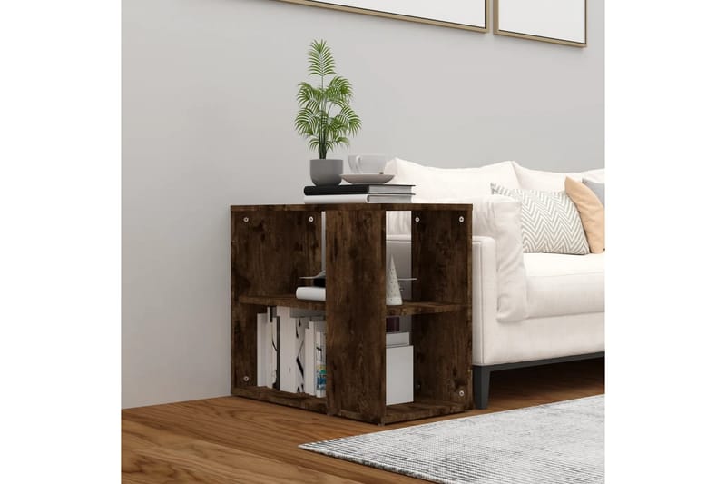 beBasic Sidoskåp Rökt ek 60x30x50 cm konstruerat trä - Förvaring - Förvaringsmöbler - Skänkar & sideboards