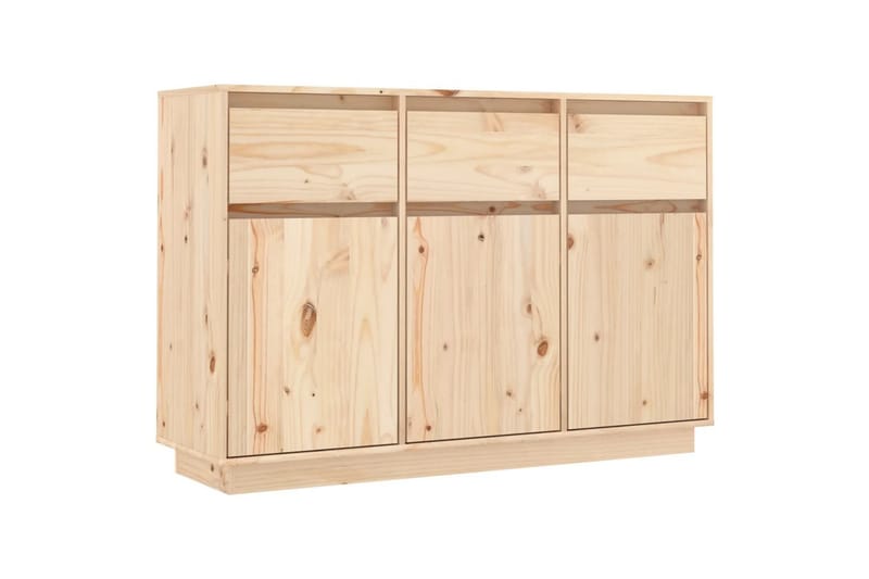 beBasic Skänk 110x34x75 cm massiv furu - Förvaring - Förvaringsmöbler - Skänkar & sideboards