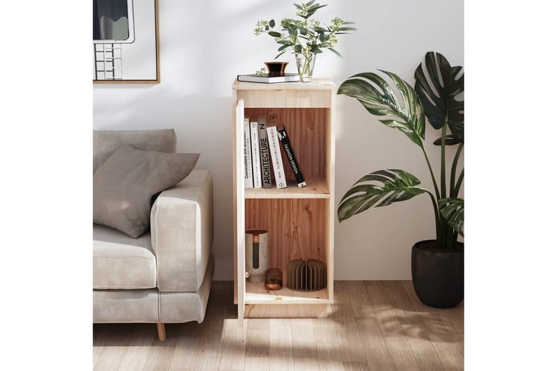 beBasic Skänk 31,5x34x75 cm massiv furu - Förvaring - Förvaringsmöbler - Skänkar & sideboards