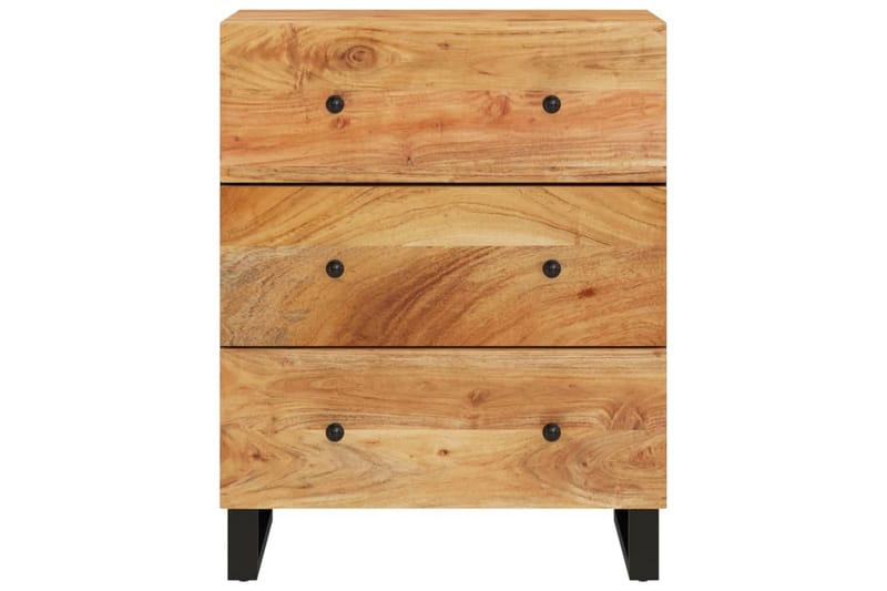 beBasic Skänk 60x33x75 cm massivt akaciaträ - Förvaring - Förvaringsmöbler - Skänkar & sideboards