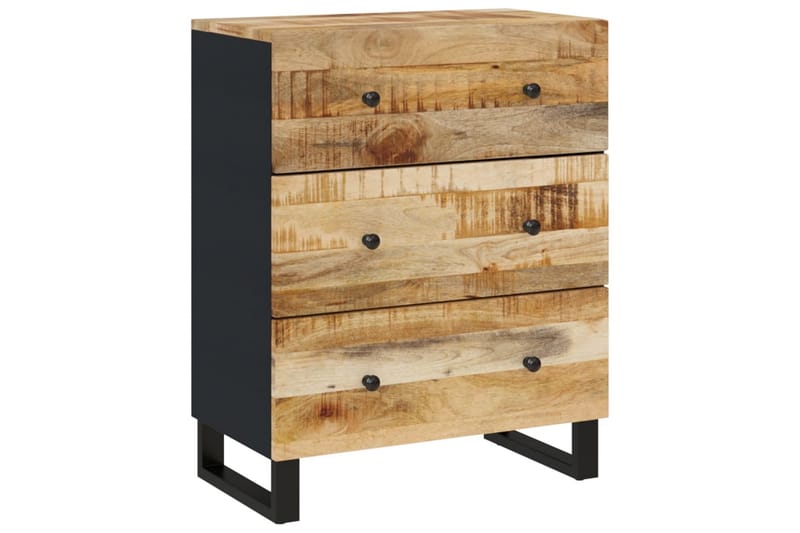 beBasic Skänk 60x33x75 cm massivt mangoträ - Förvaring - Förvaringsmöbler - Skänkar & sideboards