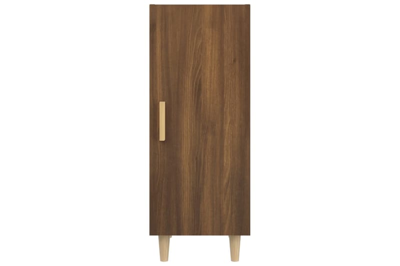 beBasic Skänk brun ek 34,5x34x90 cm konstruerat trä - Förvaring - Förvaringsmöbler - Skänkar & sideboards