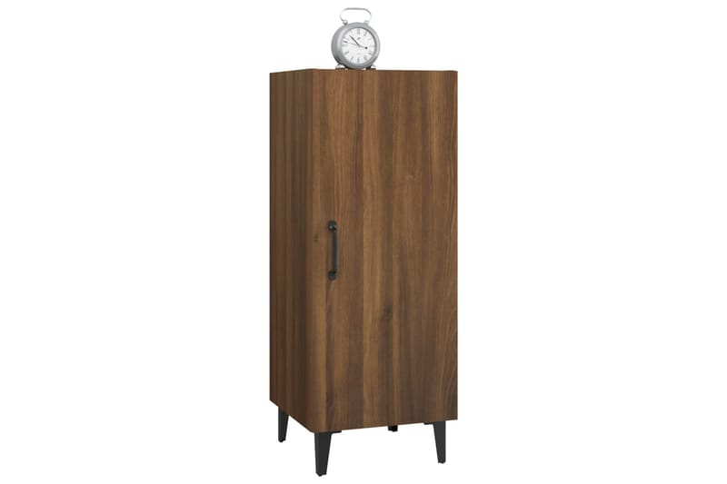 beBasic Skänk brun ek 34,5x34x90 cm konstruerat trä - Förvaring - Förvaringsmöbler - Skänkar & sideboards