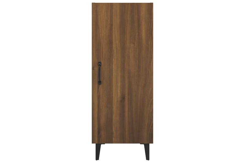 beBasic Skänk brun ek 34,5x34x90 cm konstruerat trä - Förvaring - Förvaringsmöbler - Skänkar & sideboards