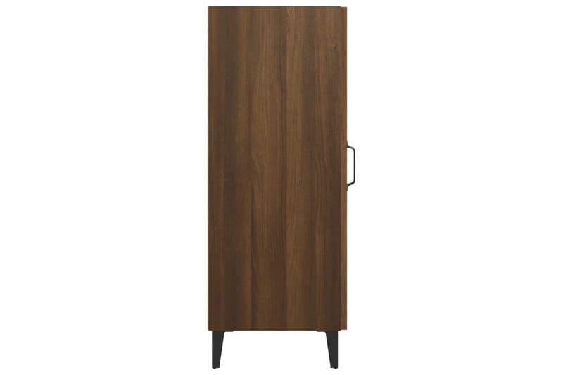 beBasic Skänk brun ek 34,5x34x90 cm konstruerat trä - Förvaring - Förvaringsmöbler - Skänkar & sideboards