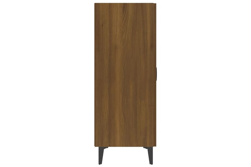 beBasic Skänk brun ek 70x34x90 cm konstruerat trä - Förvaring - Förvaringsmöbler - Skänkar & sideboards