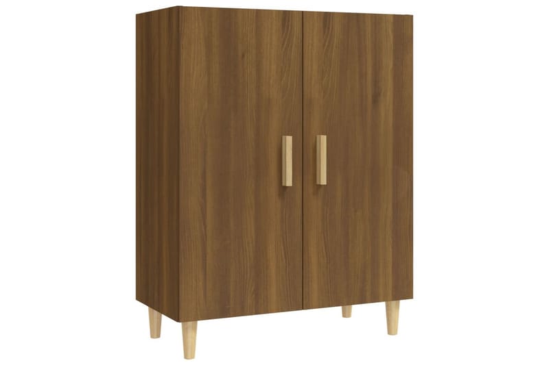 beBasic Skänk brun ek 70x34x90 cm konstruerat trä - Förvaring - Förvaringsmöbler - Skänkar & sideboards