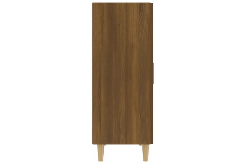 beBasic Skänk brun ek 70x34x90 cm konstruerat trä - Förvaring - Förvaringsmöbler - Skänkar & sideboards