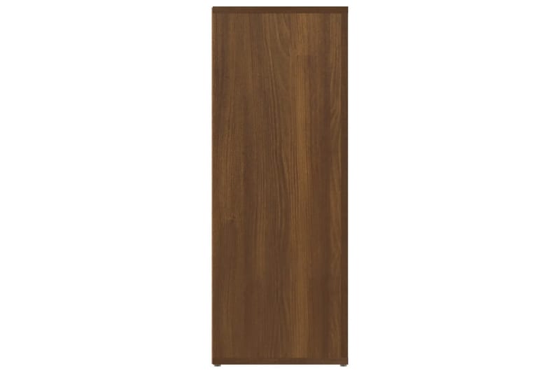 beBasic Skänk brun ek 80x30x80 cm konstruerat trä - Förvaring - Förvaringsmöbler - Skänkar & sideboards