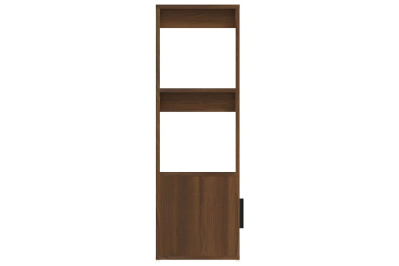 beBasic Skänk brun ek 80x30x90 cm konstruerat trä - Förvaring - Förvaringsmöbler - Skänkar & sideboards