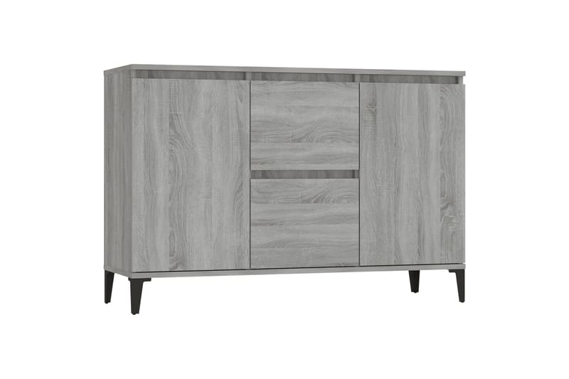 beBasic Skänk grå sonoma 104x35x70 cm konstruerat trä - Förvaring - Förvaringsmöbler - Skänkar & sideboards