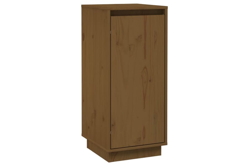 beBasic Skänk honungsbrun 31,5x34x75 cm massiv furu - Förvaring - Förvaringsmöbler - Skänkar & sideboards