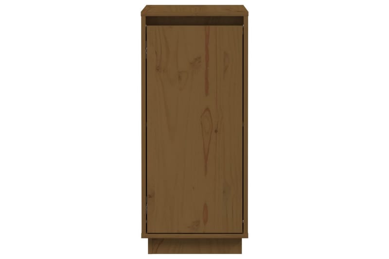 beBasic Skänk honungsbrun 31,5x34x75 cm massiv furu - Förvaring - Förvaringsmöbler - Skänkar & sideboards