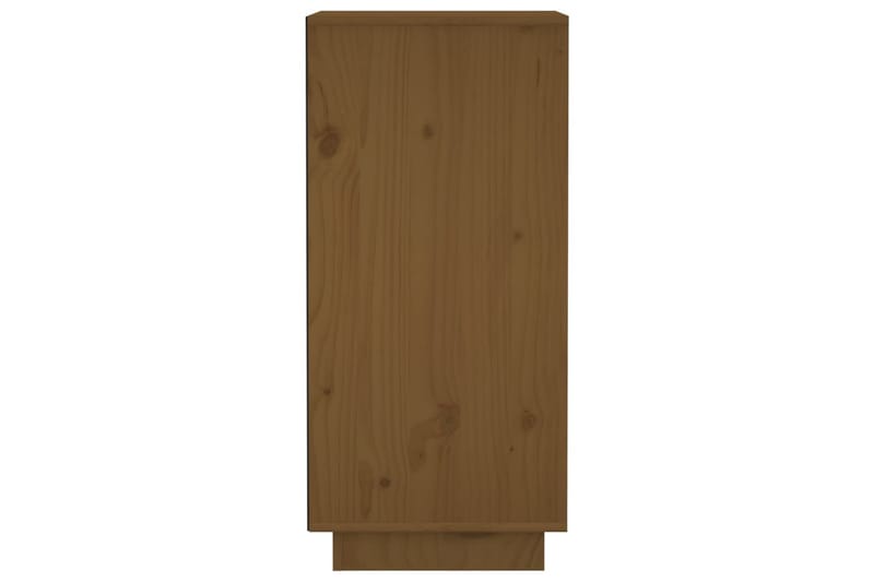 beBasic Skänk honungsbrun 31,5x34x75 cm massiv furu - Förvaring - Förvaringsmöbler - Skänkar & sideboards