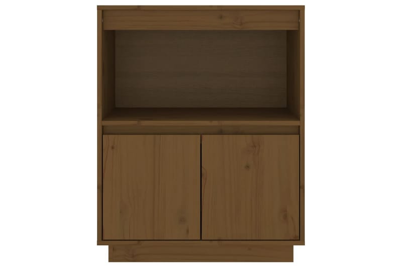 beBasic Skänk honungsbrun 60x34x75 cm massiv furu - Förvaring - Förvaringsmöbler - Skänkar & sideboards