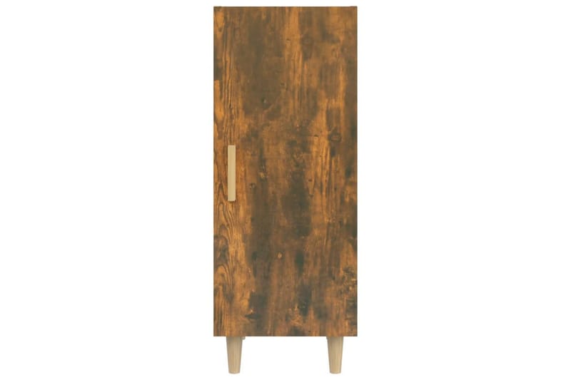 beBasic Skänk rökfärgad ek 34,5x34x90 cm konstruerat trä - Förvaring - Förvaringsmöbler - Skänkar & sideboards