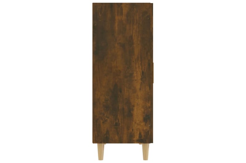 beBasic Skänk rökfärgad ek 70x34x90 cm konstruerat trä - Förvaring - Förvaringsmöbler - Skänkar & sideboards