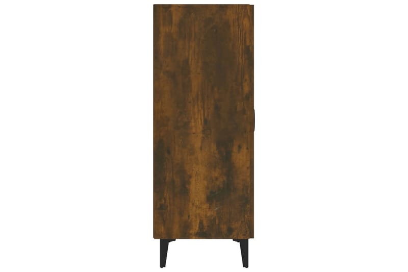 beBasic Skänk rökfärgad ek 70x34x90 cm konstruerat trä - Förvaring - Förvaringsmöbler - Skänkar & sideboards