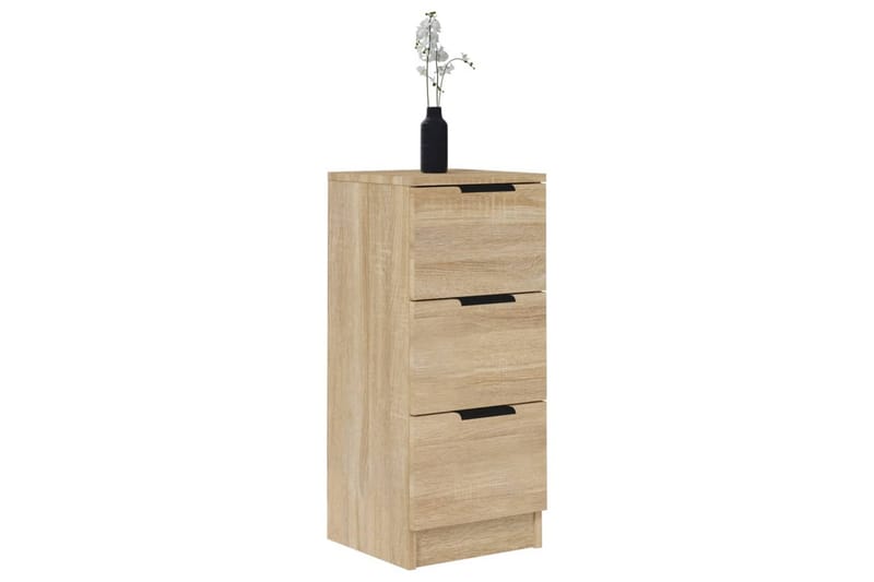 beBasic Skänk sonoma-ek 30x30x70 cm konstruerat trä - Förvaring - Förvaringsmöbler - Skänkar & sideboards