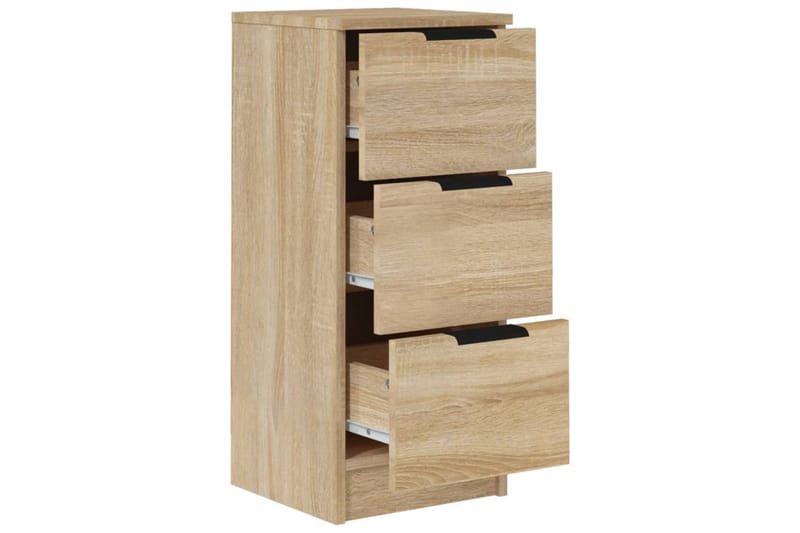 beBasic Skänk sonoma-ek 30x30x70 cm konstruerat trä - Förvaring - Förvaringsmöbler - Skänkar & sideboards