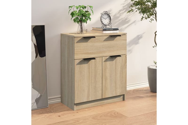 beBasic Skänk sonoma-ek 30x40x70 cm konstruerat trä - Förvaring - Förvaringsmöbler - Skänkar & sideboards