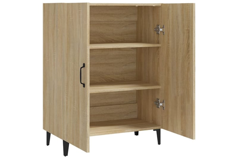 beBasic Skänk sonoma-ek 70x34x90 cm konstruerat trä - Förvaring - Förvaringsmöbler - Skänkar & sideboards