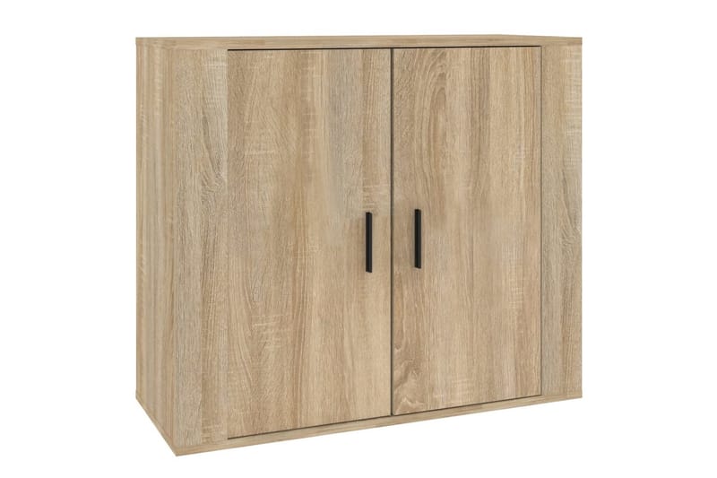 beBasic Skänk sonoma-ek 80x33x70 cm konstruerat trä - Förvaring - Förvaringsmöbler - Skänkar & sideboards