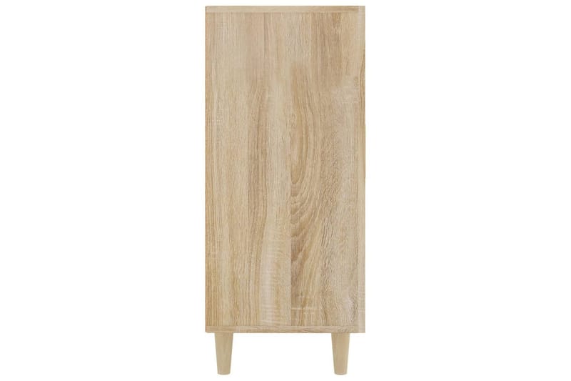 beBasic Skänk sonoma-ek 90x34x80 cm konstruerat trä - Förvaring - Förvaringsmöbler - Skänkar & sideboards