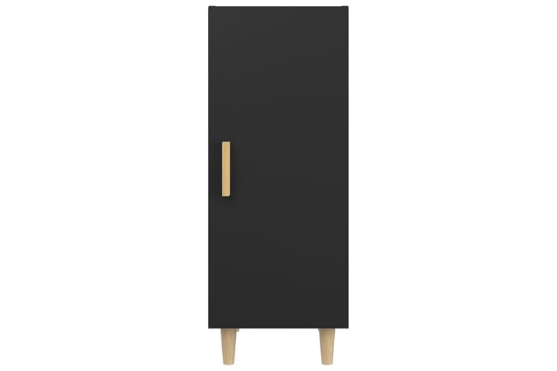 beBasic Skänk svart 34,5x34x90 cm konstruerat trä - Förvaring - Förvaringsmöbler - Skänkar & sideboards