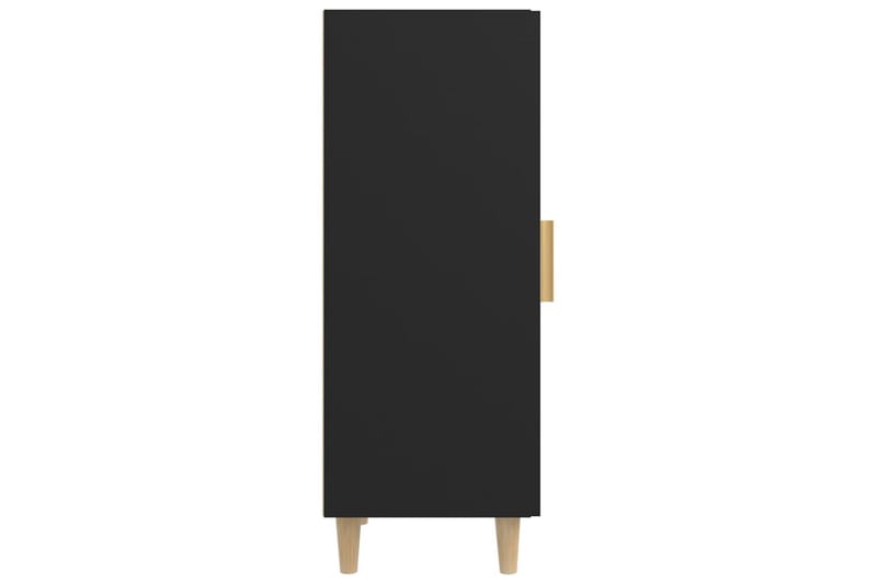 beBasic Skänk svart 34,5x34x90 cm konstruerat trä - Förvaring - Förvaringsmöbler - Skänkar & sideboards